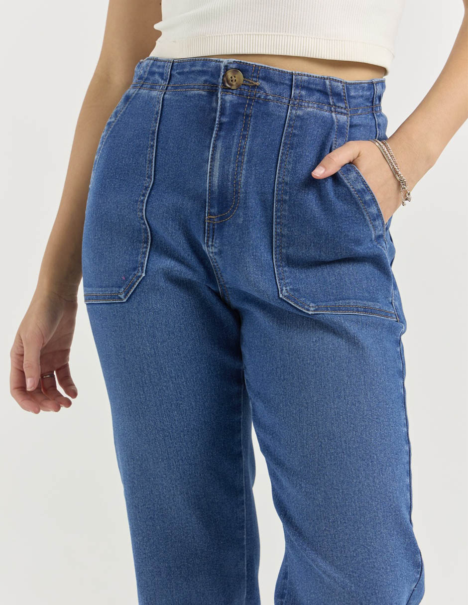 Jeans jogger straight Mossimo para mujer