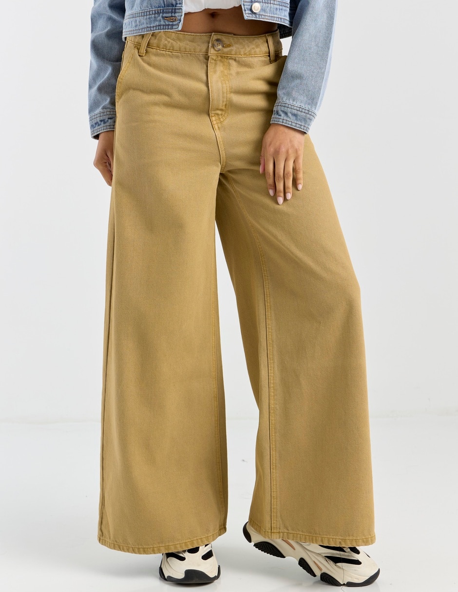 Jeans relaxed wide leg Mossimo para mujer