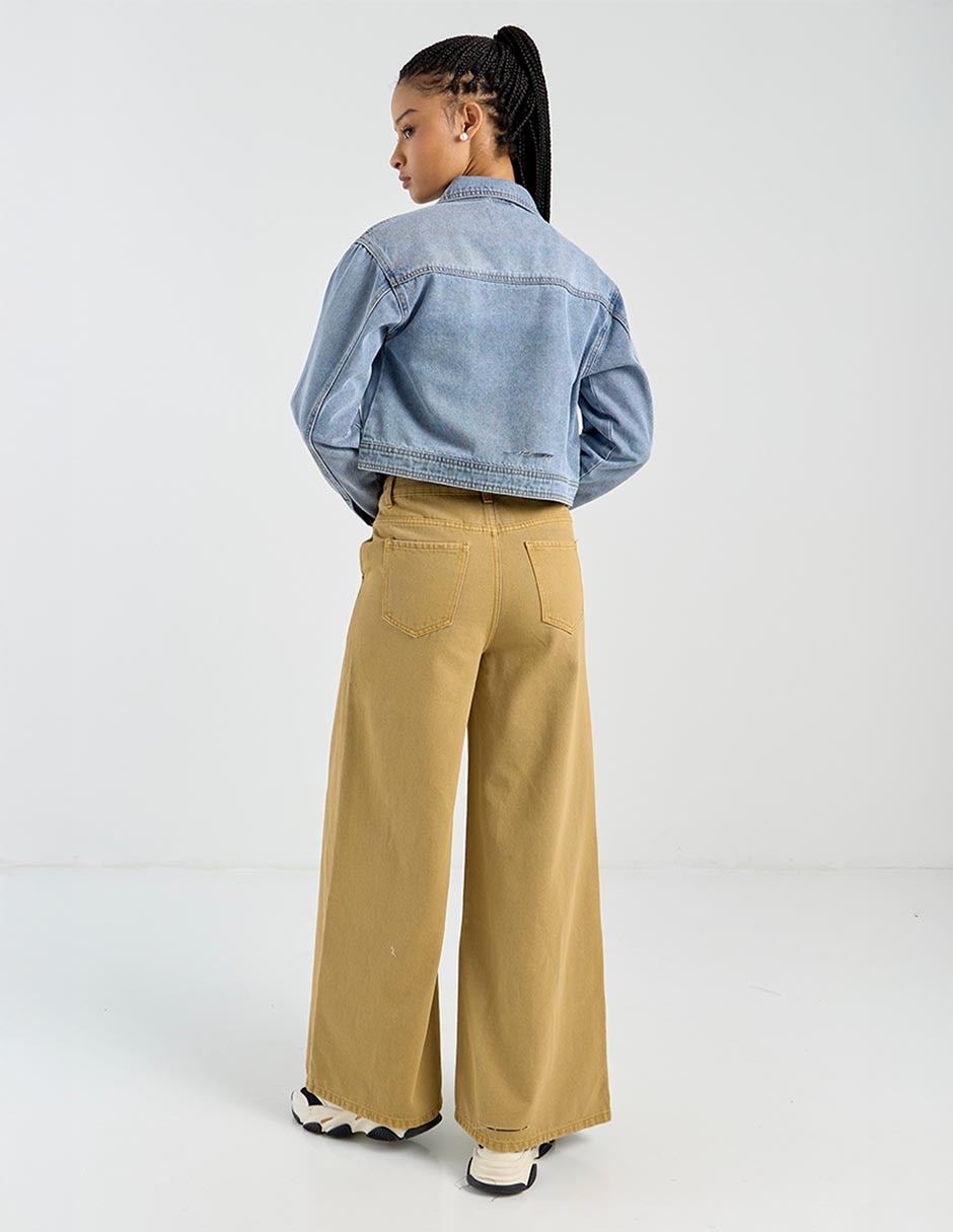 Jeans relaxed wide leg Mossimo para mujer
