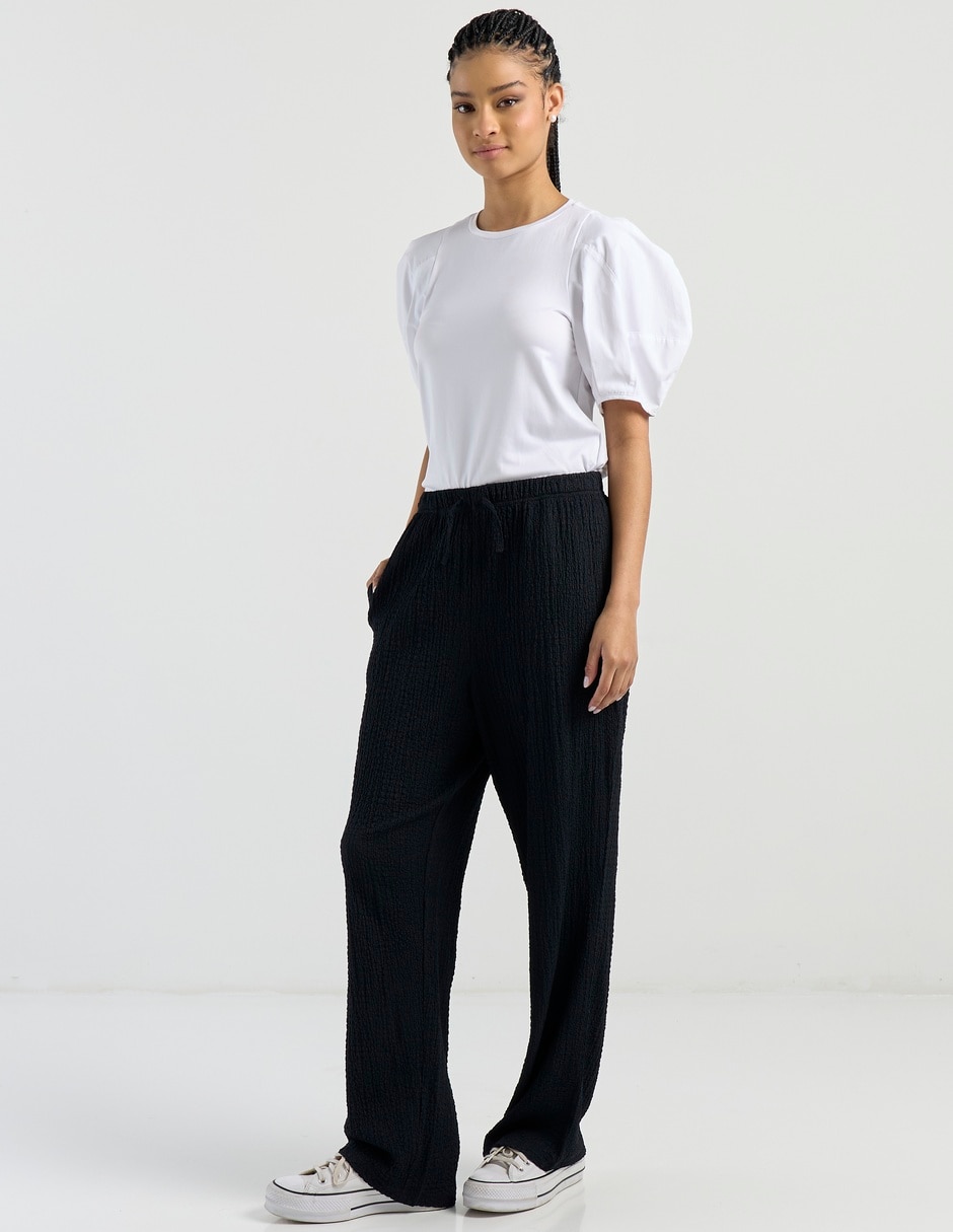 Pantalón wide leg para mujer 4