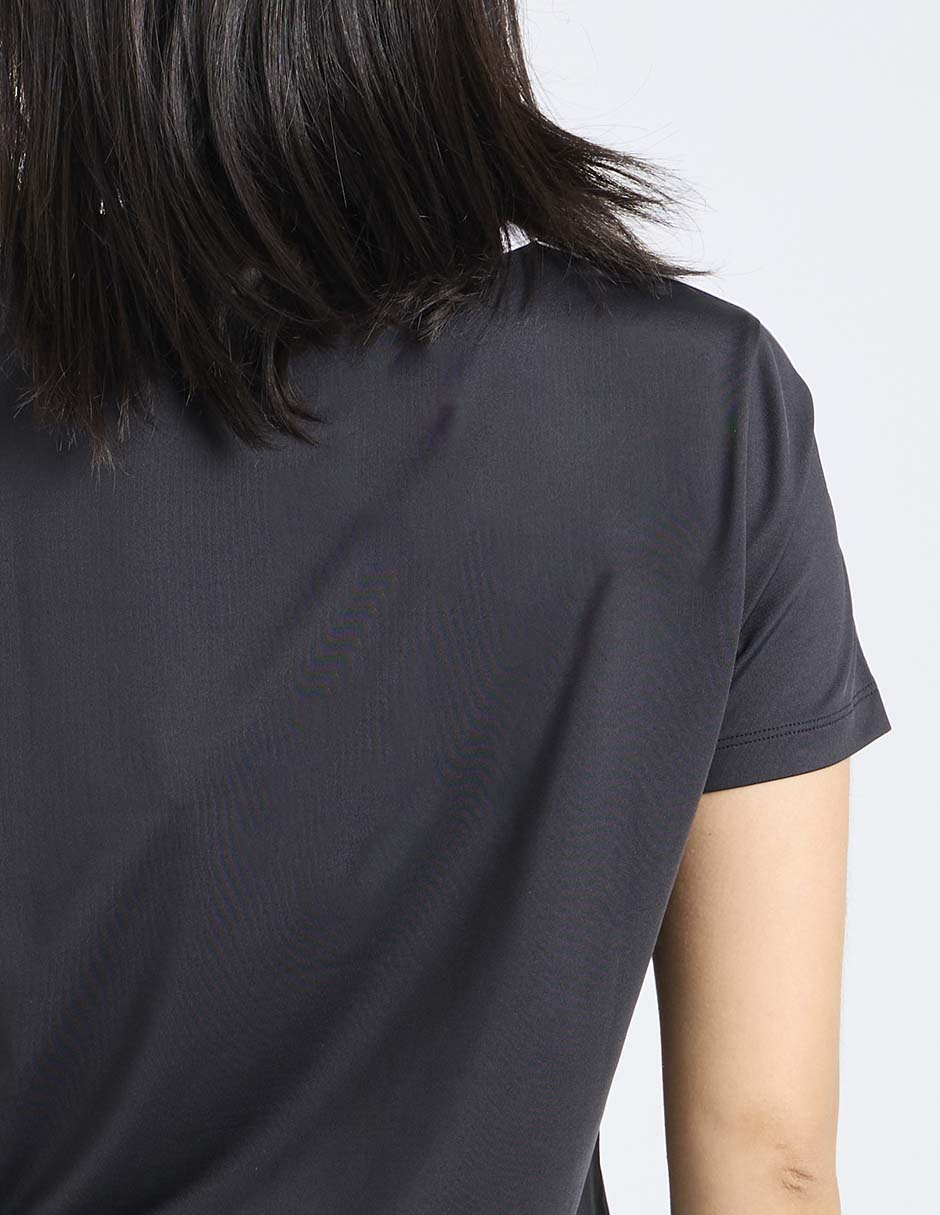 Playera manga corta cuello redondo mujer 2