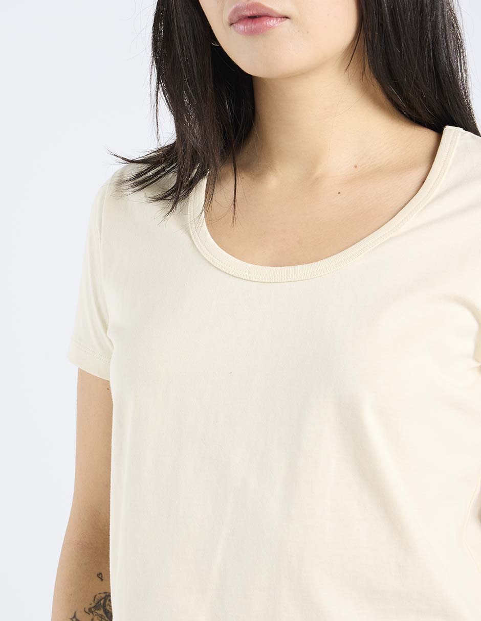 Playera manga corta Mossimo cuello redondo para mujer