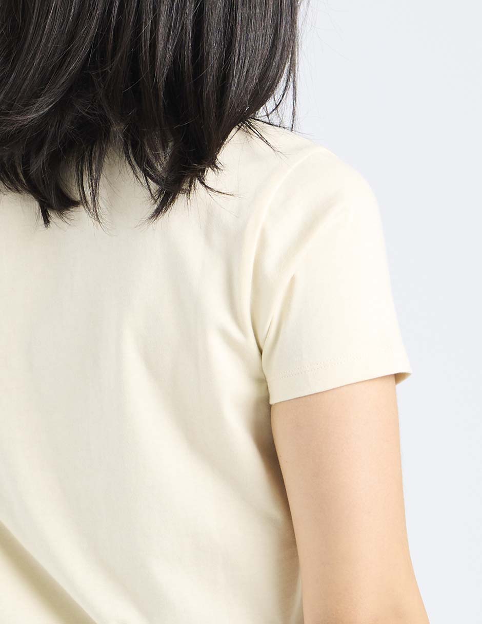 Playera manga corta Mossimo cuello redondo para mujer