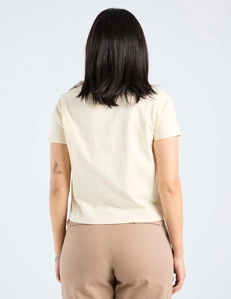 Playera manga corta Mossimo cuello redondo para mujer