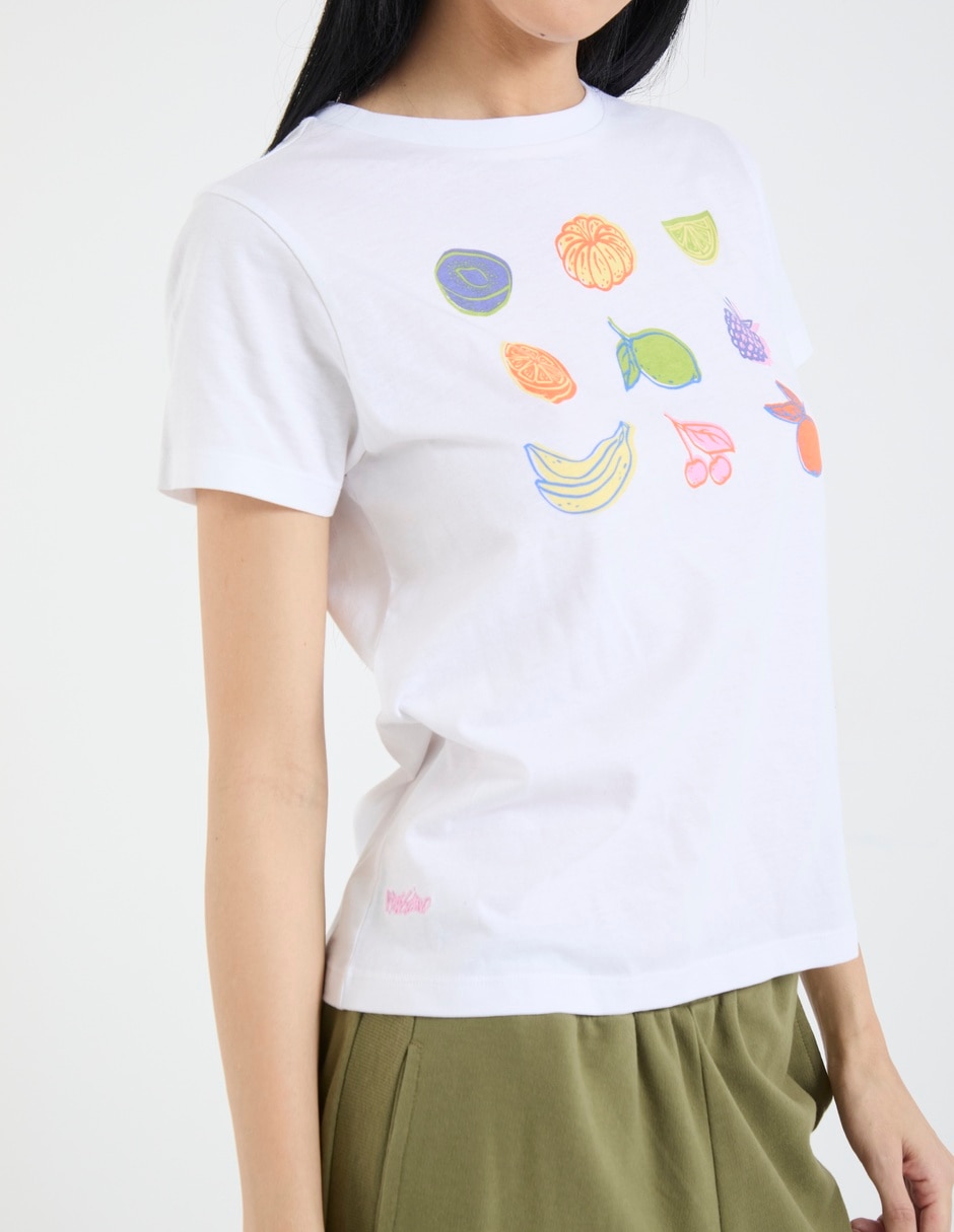 Playera manga corta Mossimo cuello redondo para mujer
