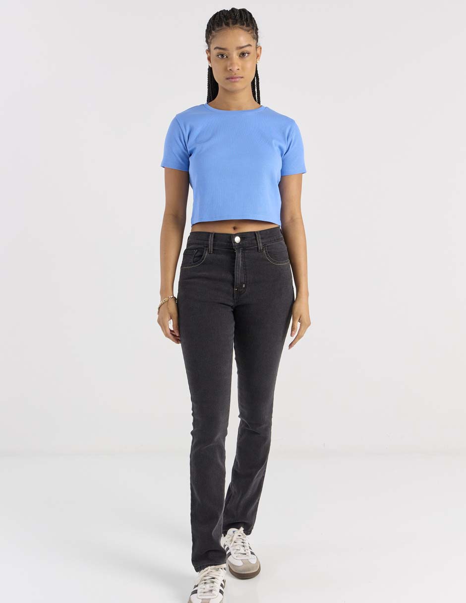 Playera manga corta Mossimo cuello redondo para mujer