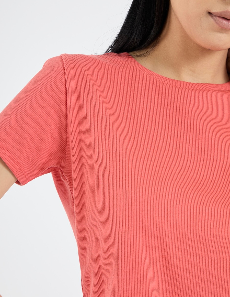 Playera manga corta Mossimo cuello redondo para mujer 4