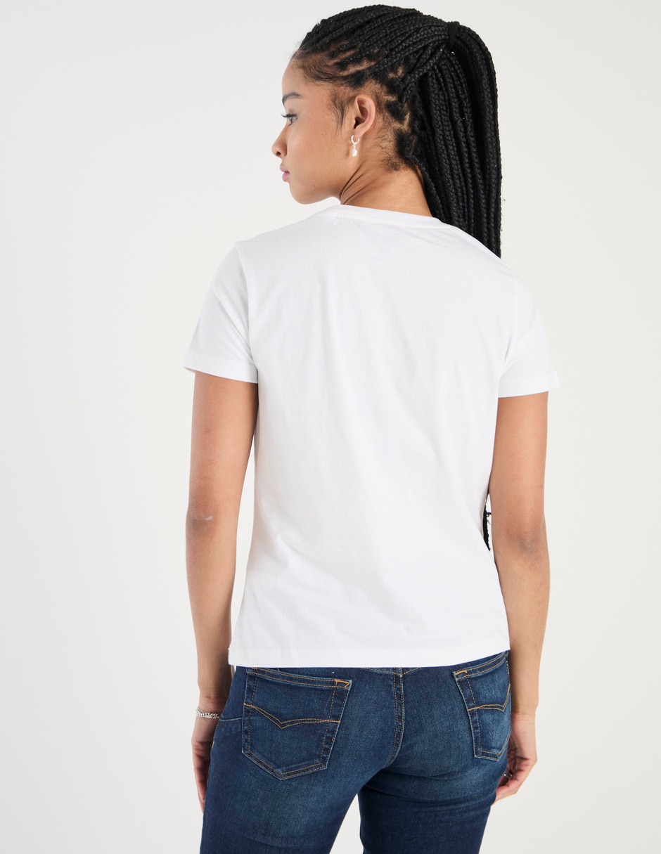 Playera manga corta Mossimo cuello redondo para mujer 2