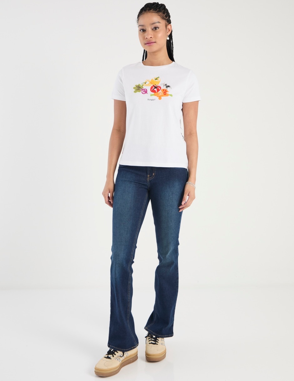 Playera manga corta Mossimo cuello redondo para mujer 3