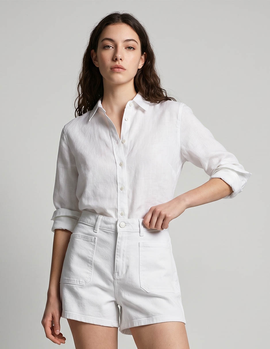 Short de algodón para mujer