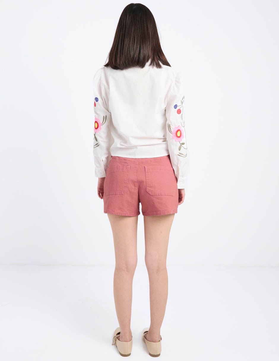 Short Mossimo de algodón para mujer