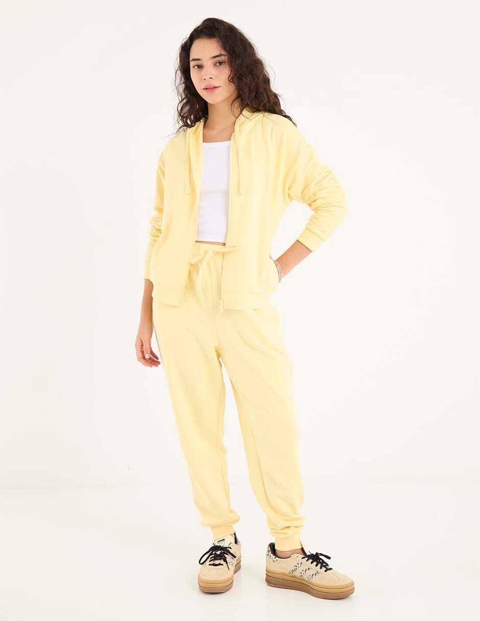 Pants regular con jareta para mujer 3