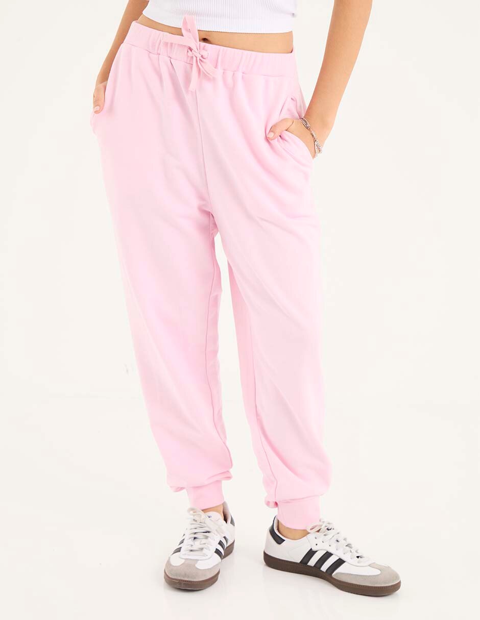 Pants regular con jareta para mujer Pants regular con jareta para mujer