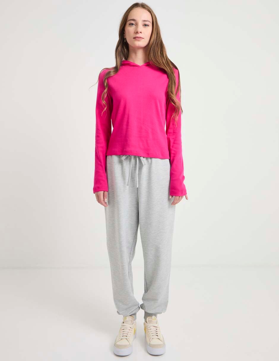 Pants amplio con jareta para mujer 3