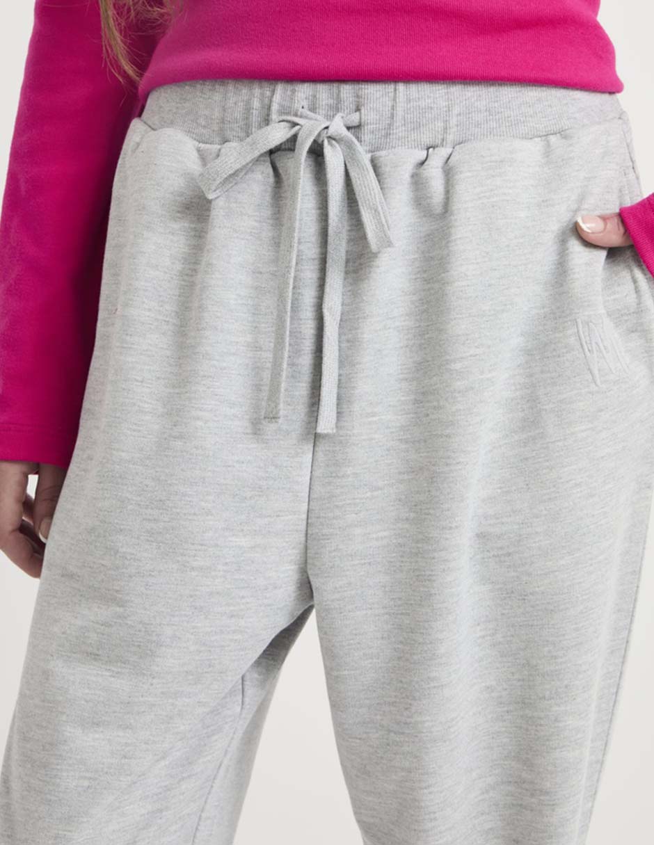 Pants amplio con jareta para mujer 4