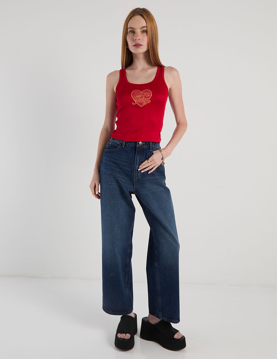 Jeans relaxed amplio a la cadera para mujer Jeans relaxed amplio a la cadera para mujer