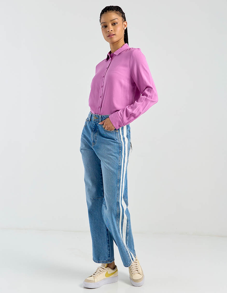 Jeans easy pant wide leg Mossimo para mujer