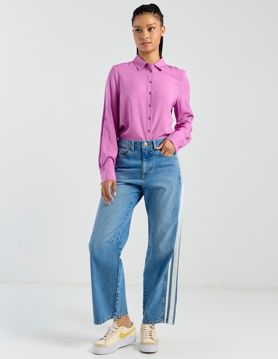 Jeans easy pant wide leg Mossimo para mujer