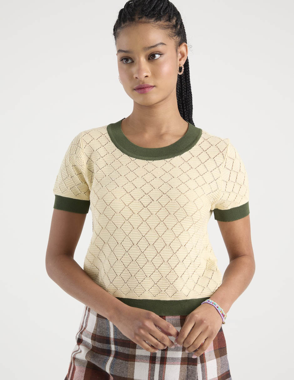 Blusa Mossimo manga corta para mujer