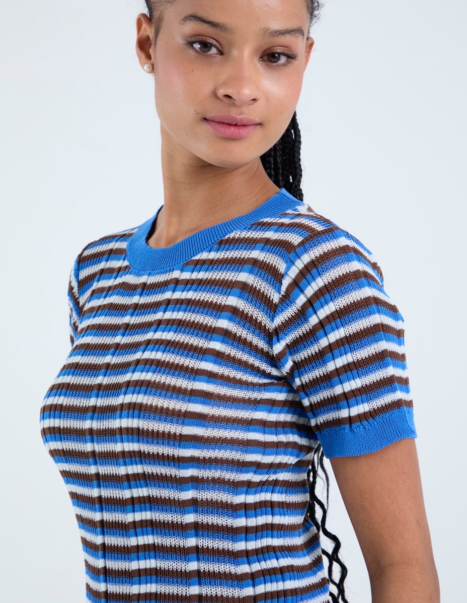 Blusa manga corta para mujer 3