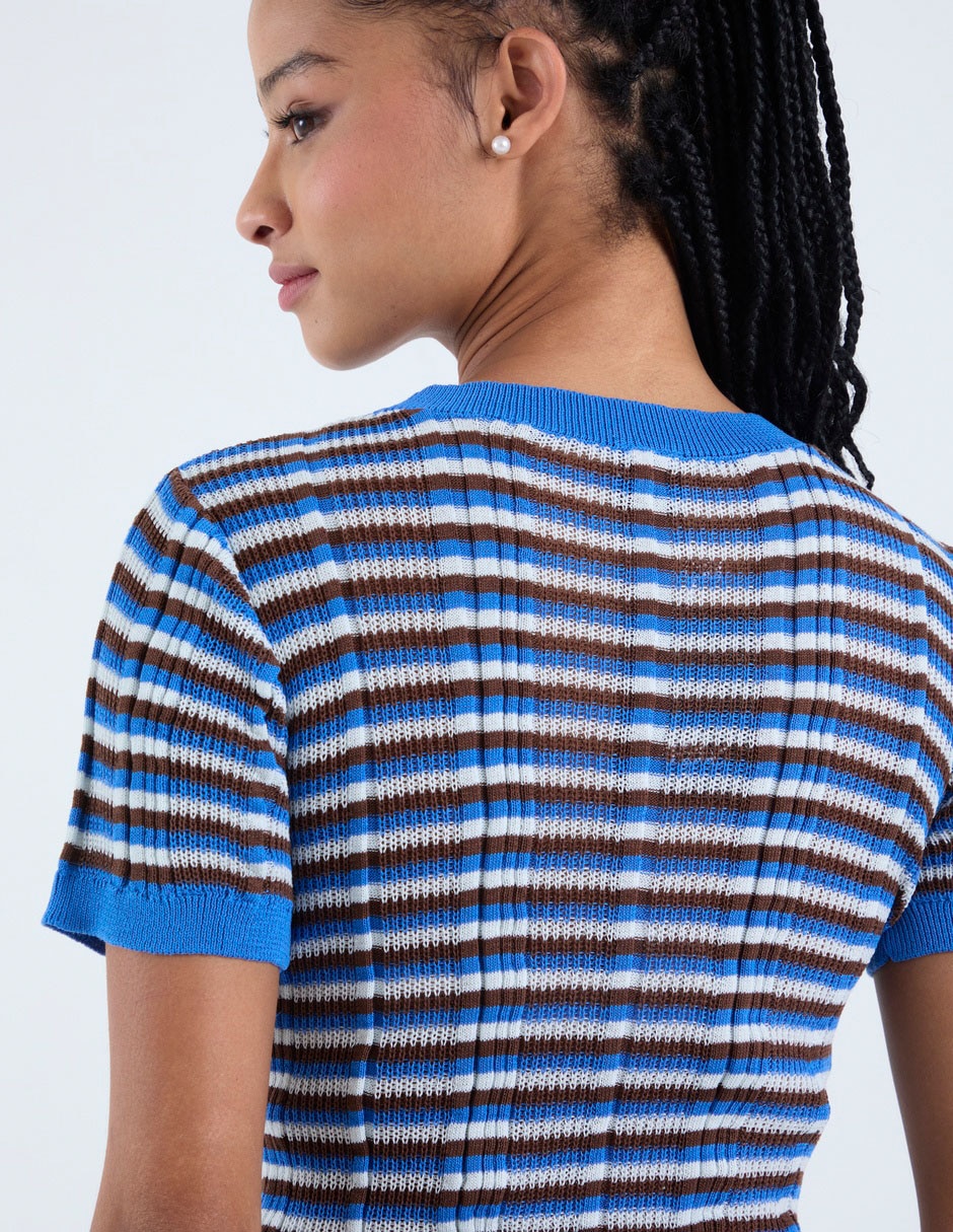 Blusa manga corta para mujer 2