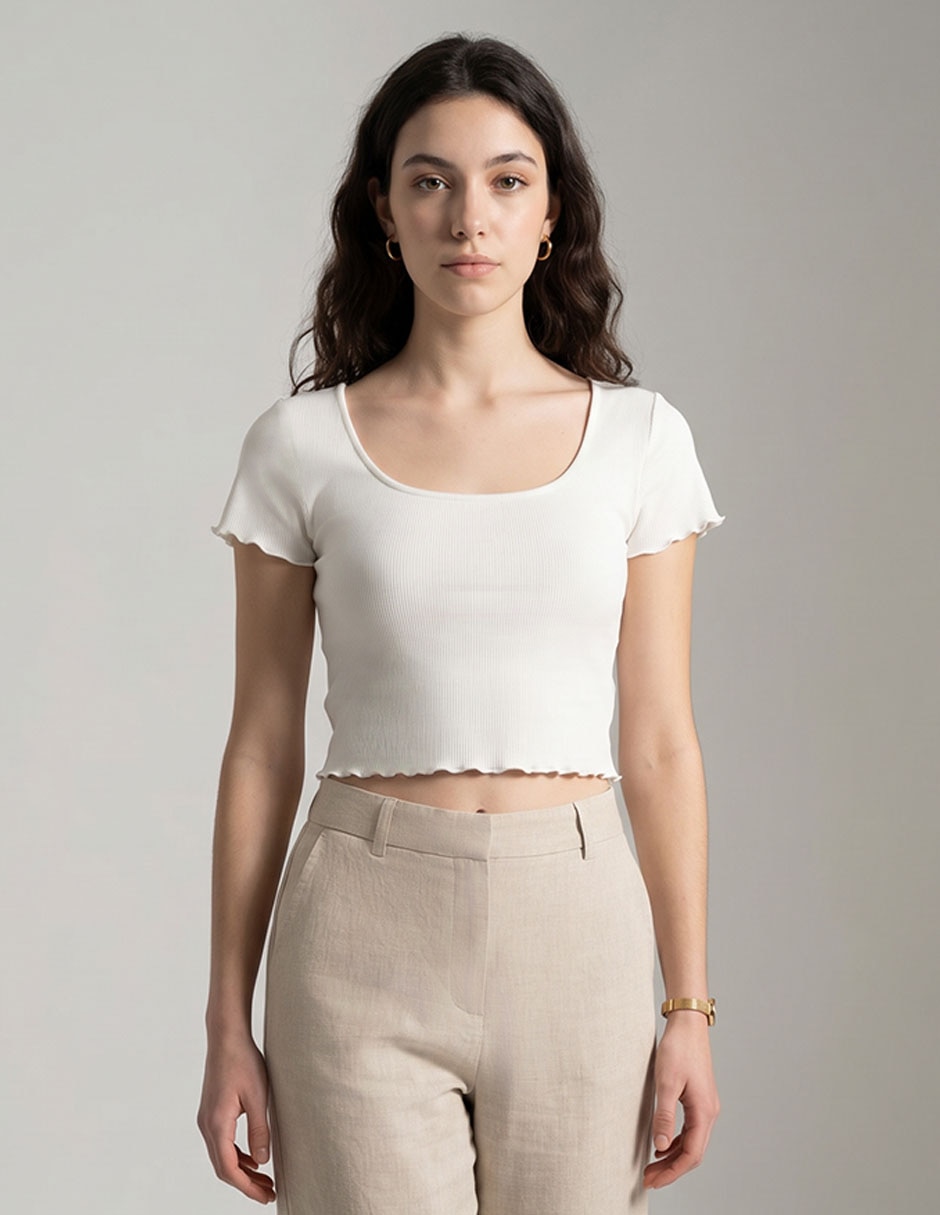 Blusa Mossimo manga corta para mujer