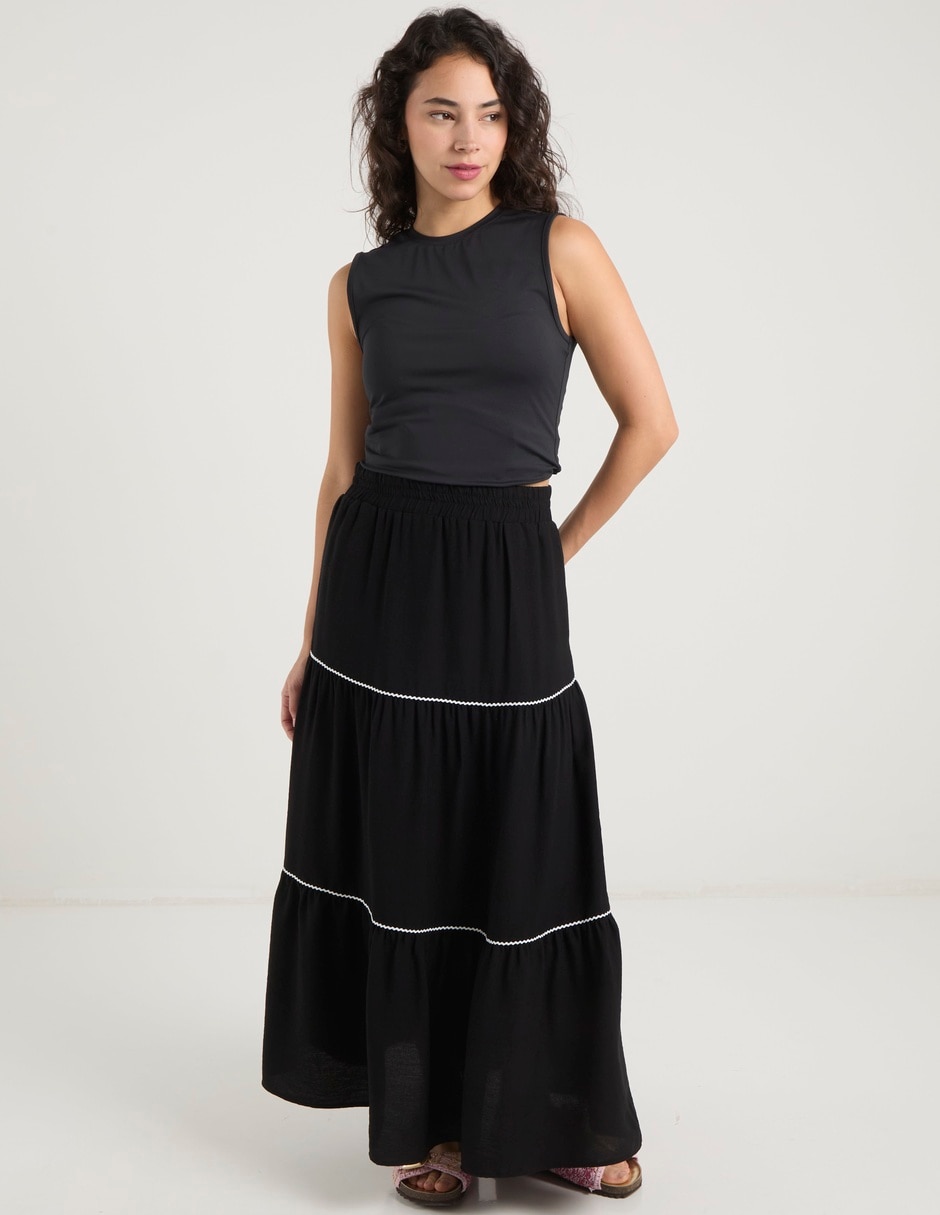 FALDA MOSSIMO LISO F0009325