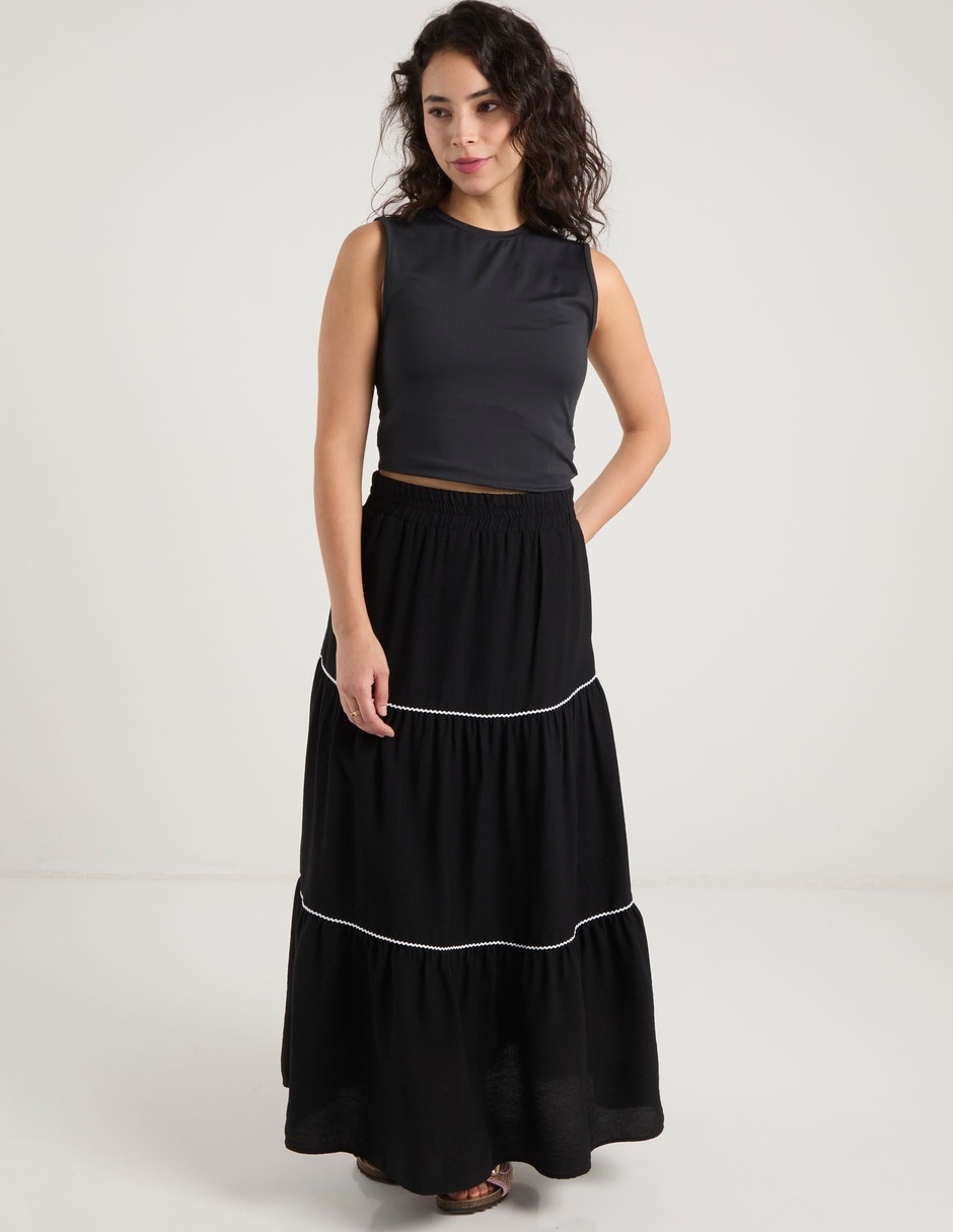 FALDA MOSSIMO LISO F0009325