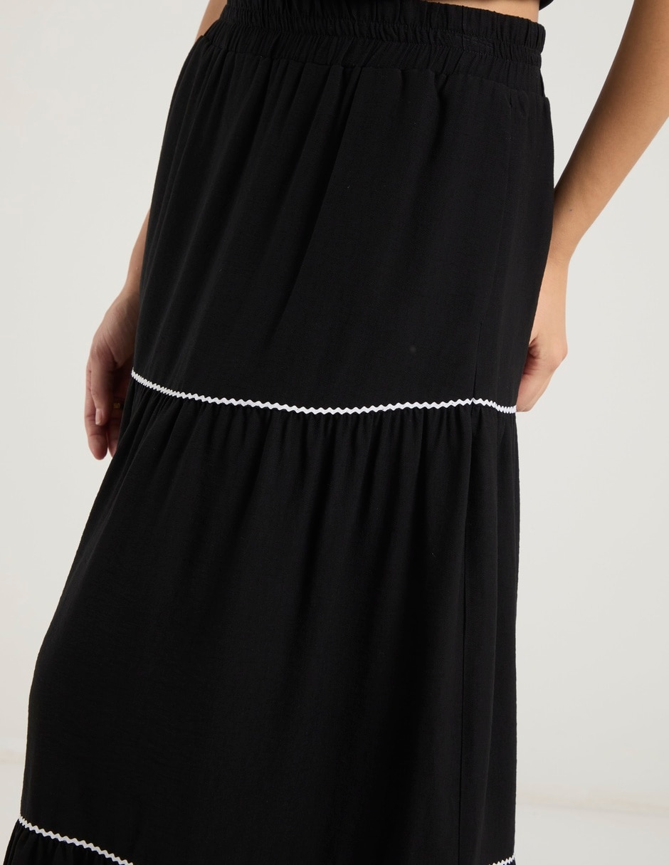 FALDA MOSSIMO LISO F0009325