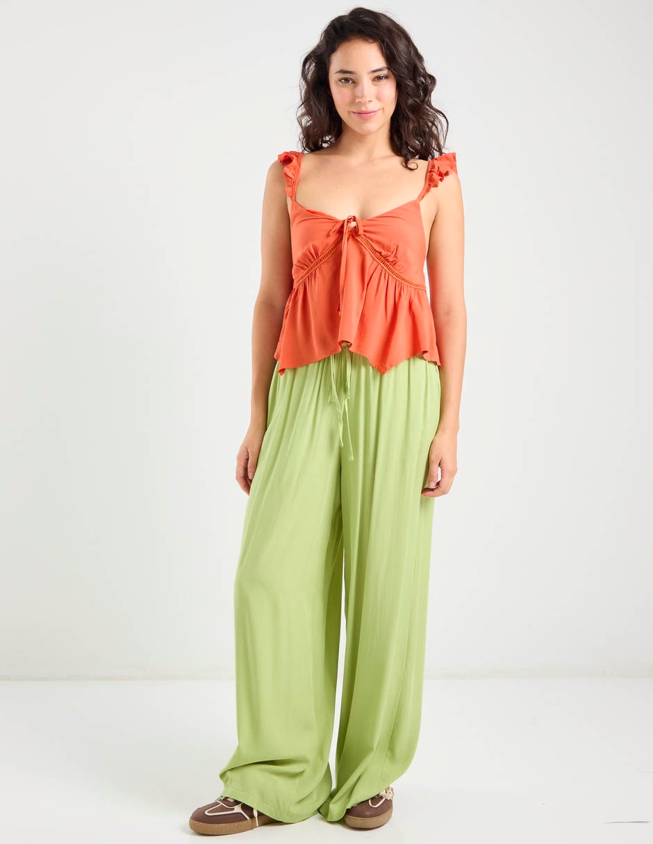 Pantalón relaxed Mossimo straight para mujer