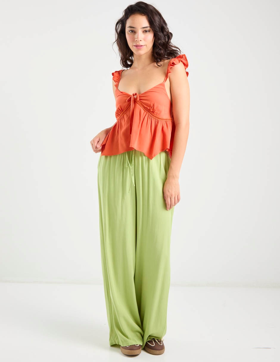 Pantalón relaxed Mossimo straight para mujer