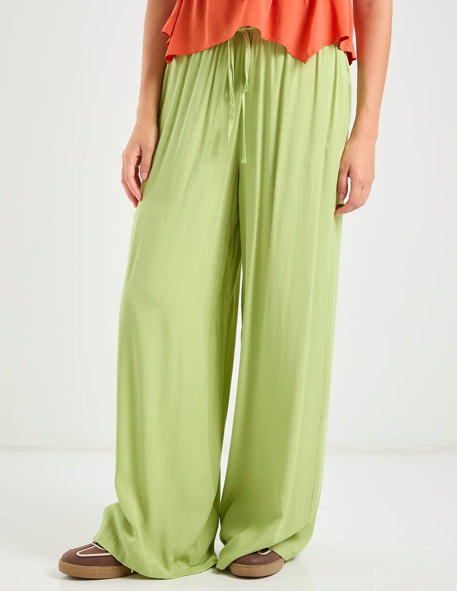Pantalón relaxed straight para mujer