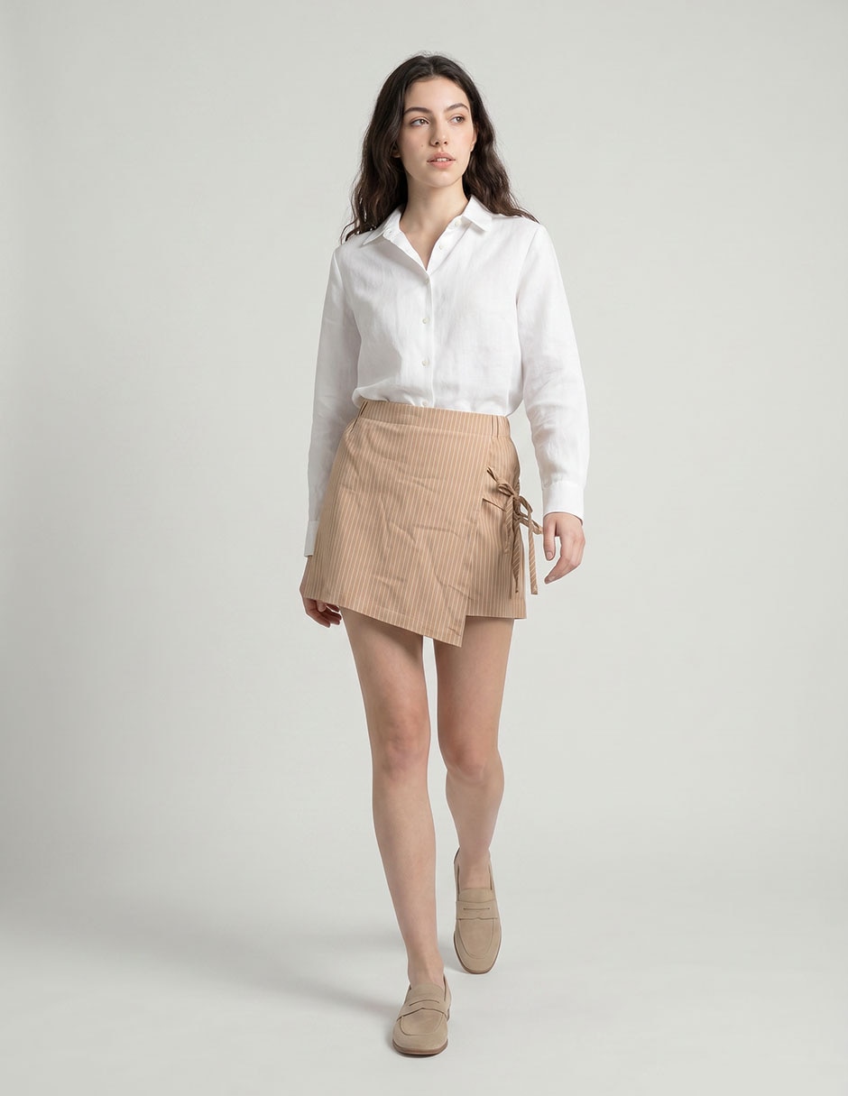 Falda short corta mossimo a la cintura