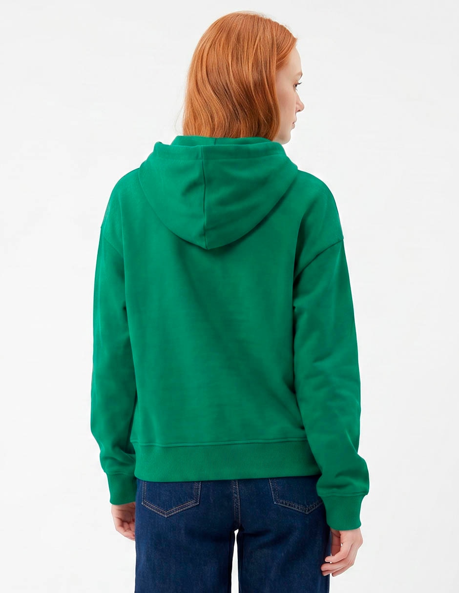 Sudadera con capucha mossimo peanuts para mujer