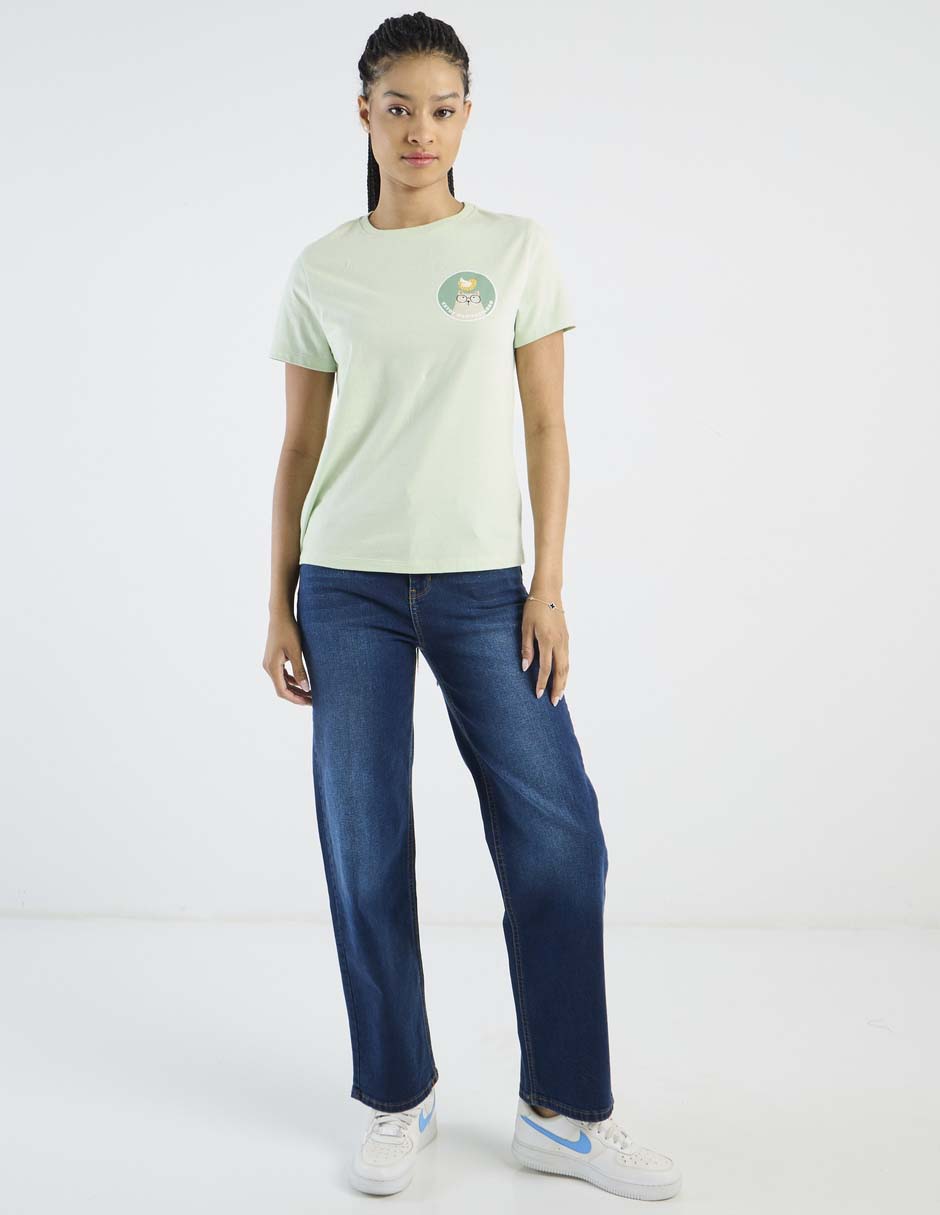 Jeans straight para mujer 2