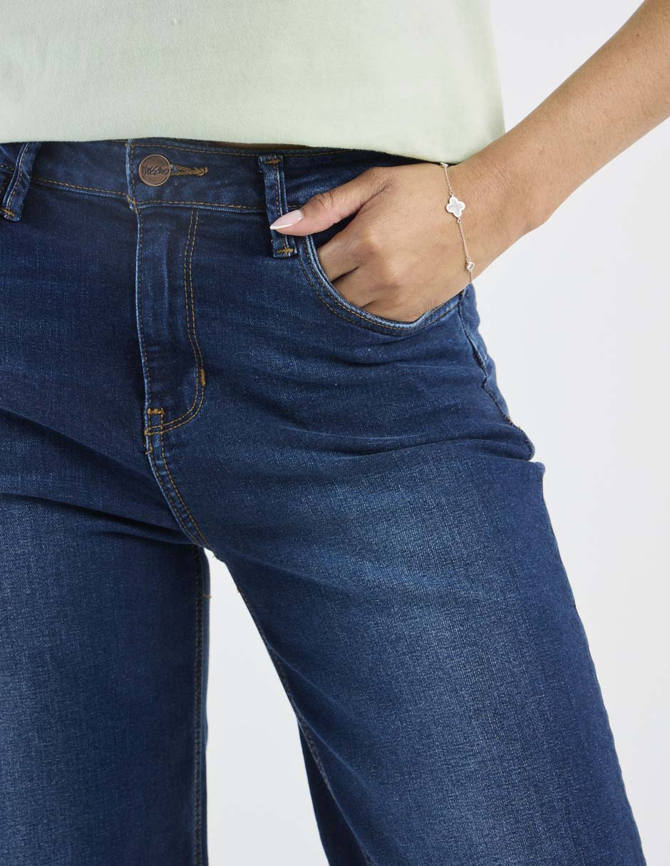 Jeans straight para mujer 4