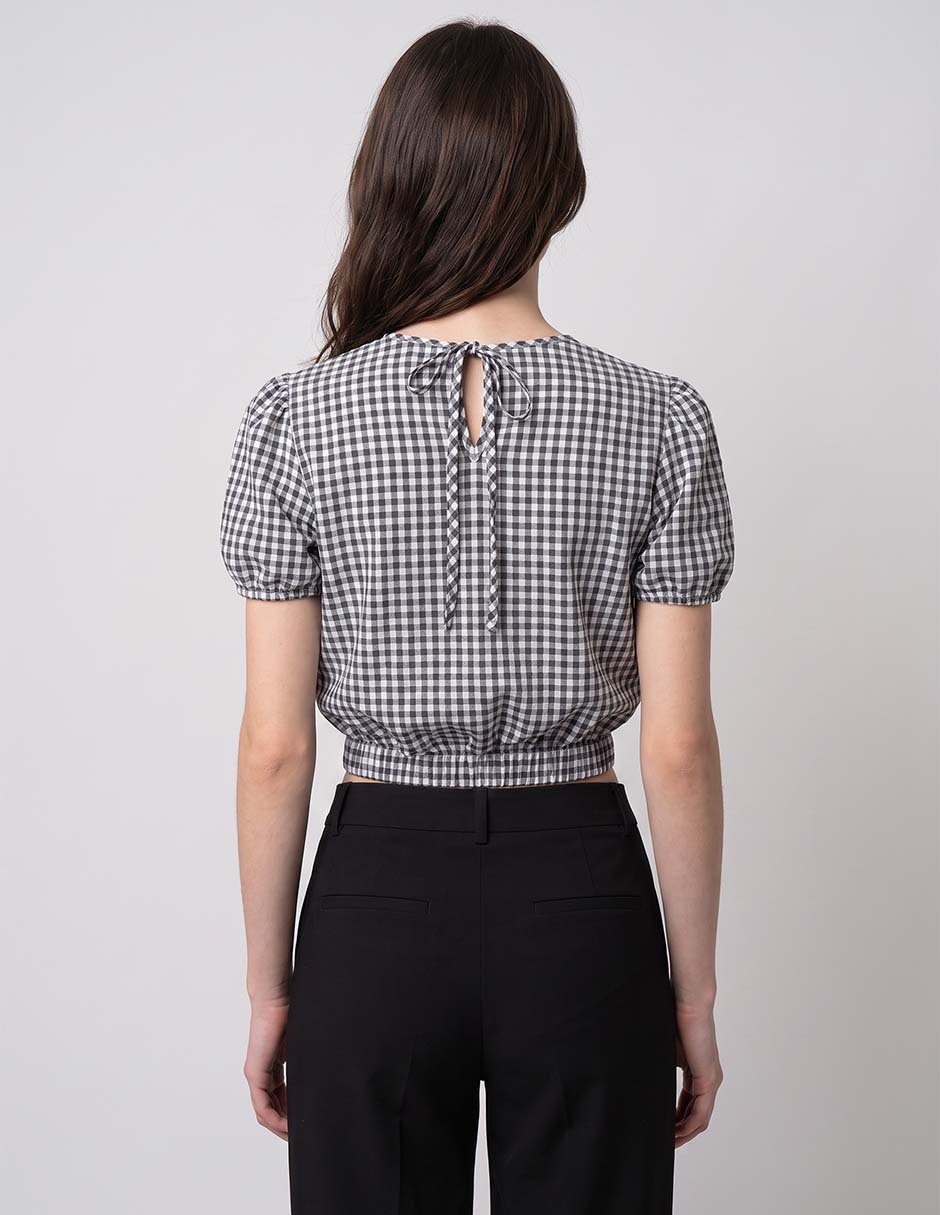 Blusa manga corta para mujer 2