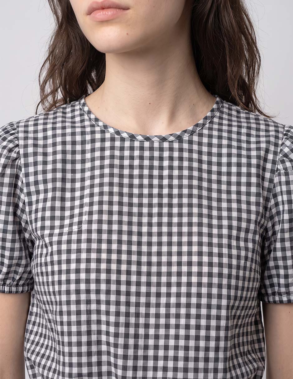 Blusa manga corta para mujer 4