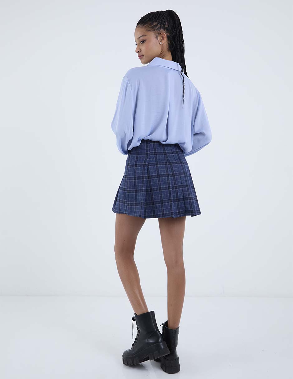 Falda mini a la cintura 5