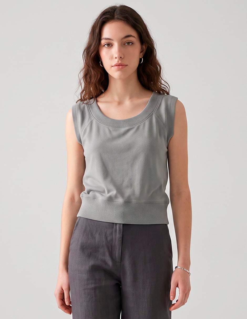 Playera cuello redondo mujer Playera cuello redondo mujer
