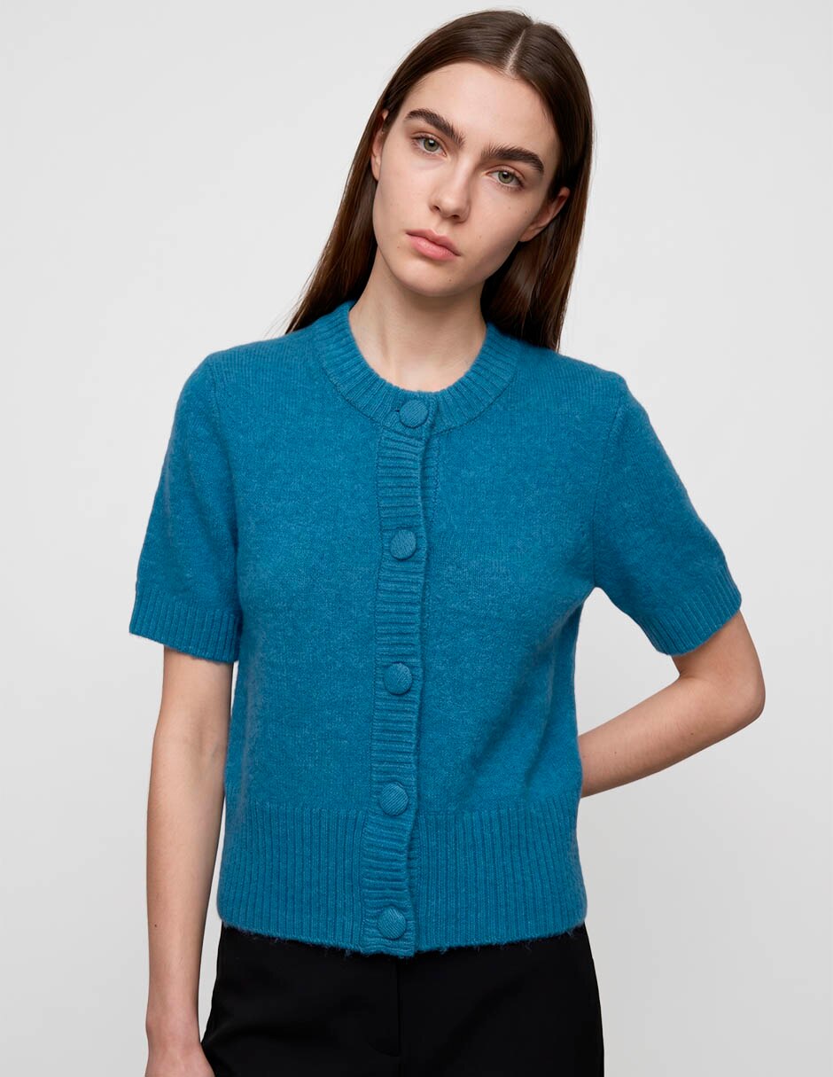 Suéter cuello redondo para mujer Suéter cuello redondo para mujer