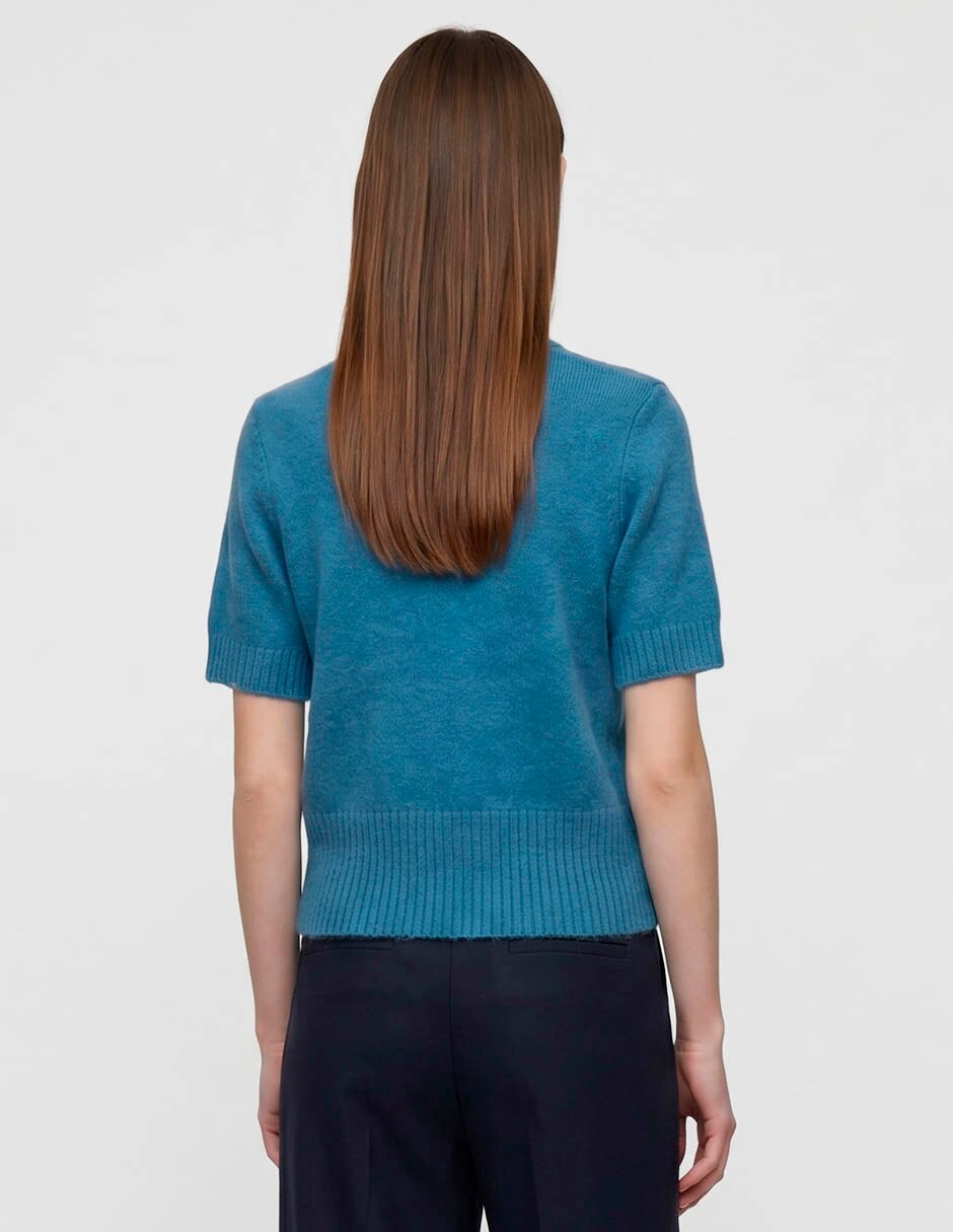 Suéter cuello redondo para mujer 3