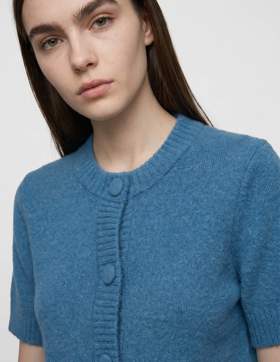 Suéter cuello redondo para mujer 2