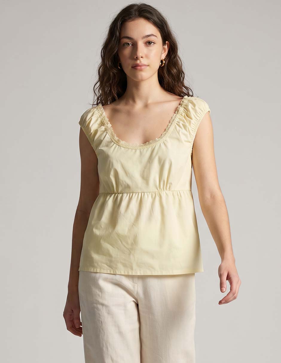 Blusa manga corta para mujer Blusa manga corta para mujer