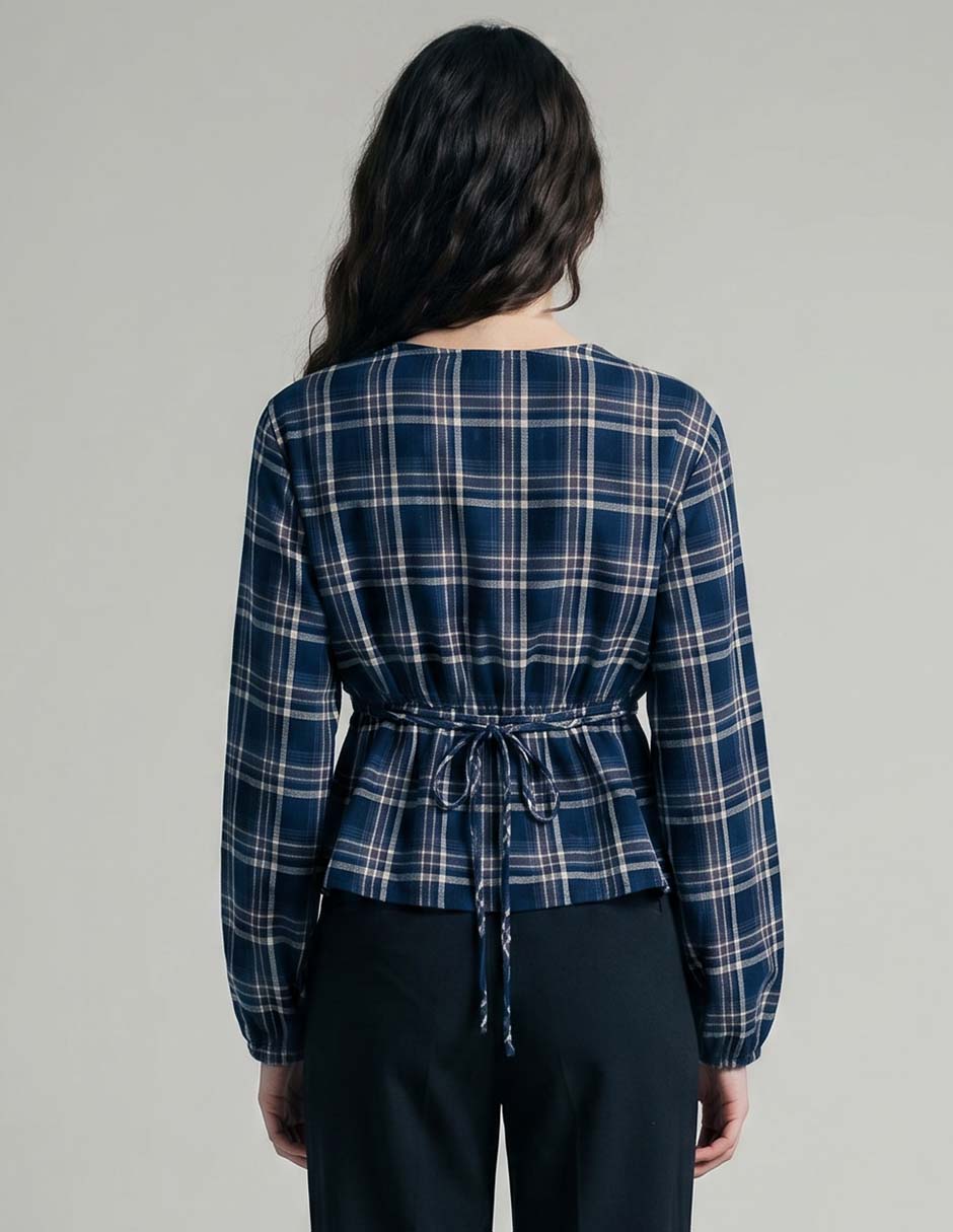 Blusa manga larga para mujer 3