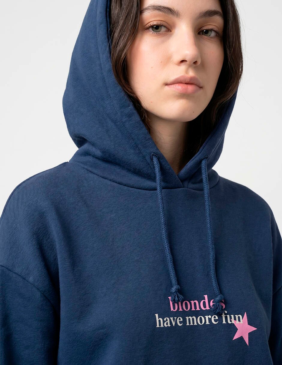 Sudadera con capucha y bolsa para mujer 2