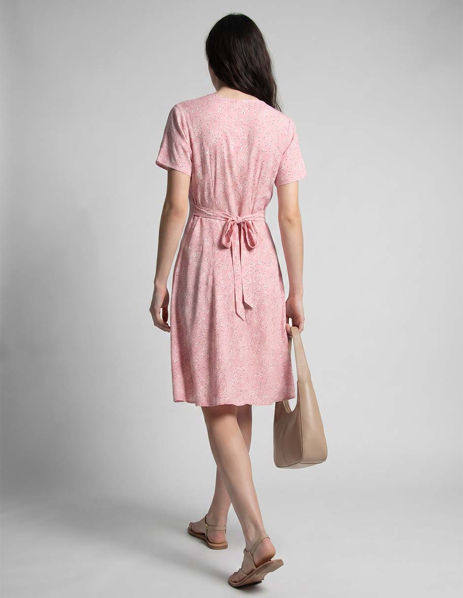 Vestido a la rodilla casual para mujer 3