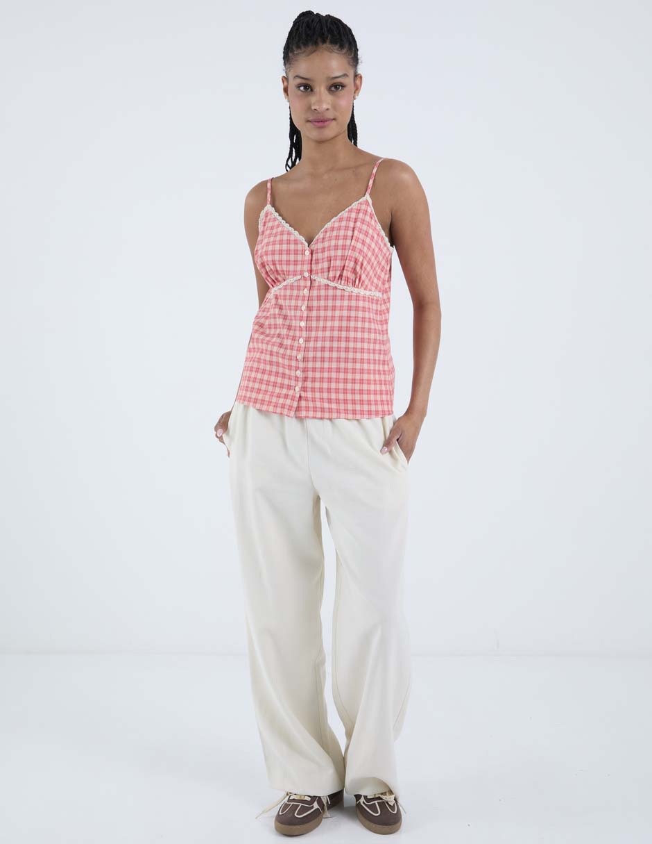 Top Mossimo escote V contirantes delgados
