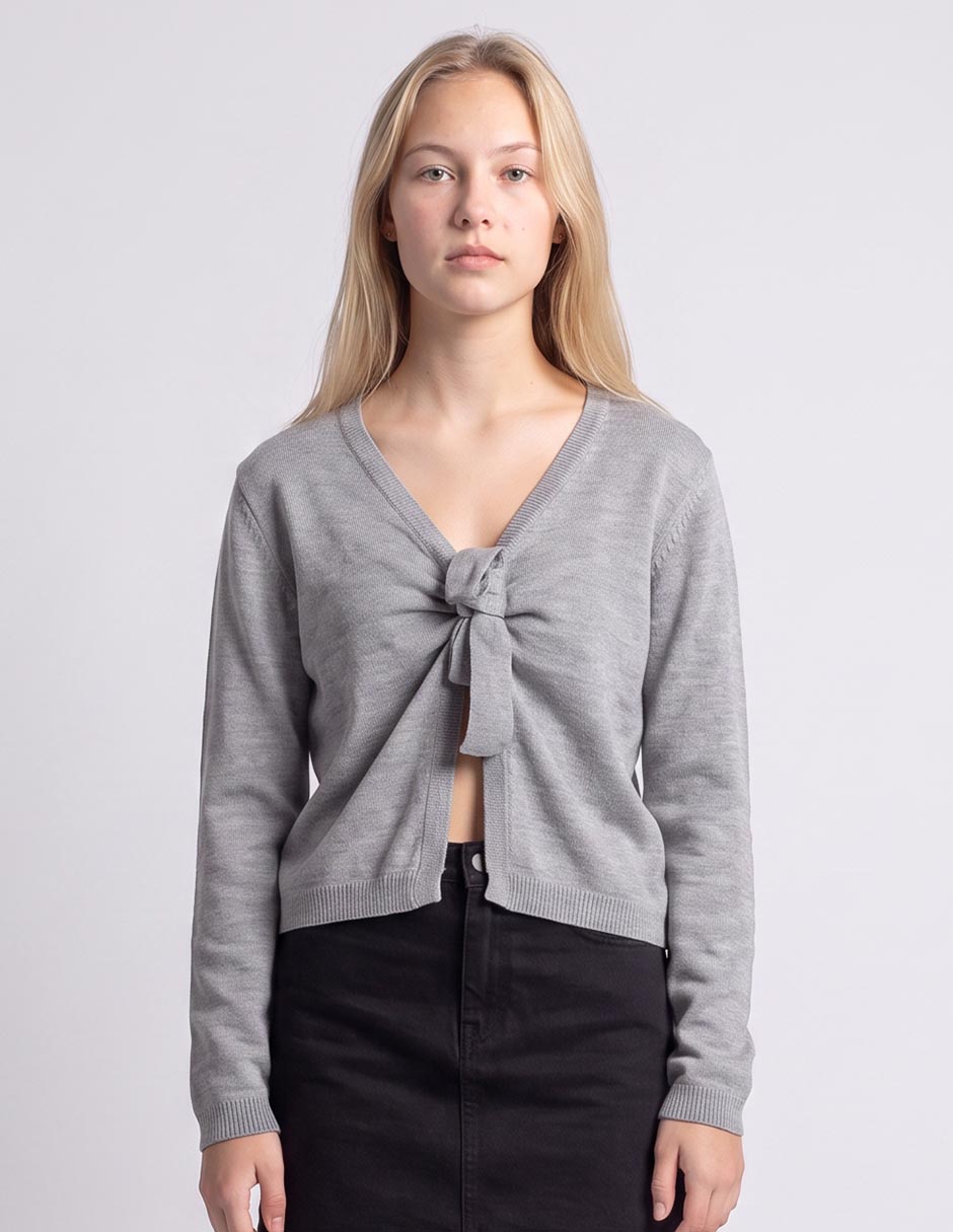 Suéter cuello v para mujer