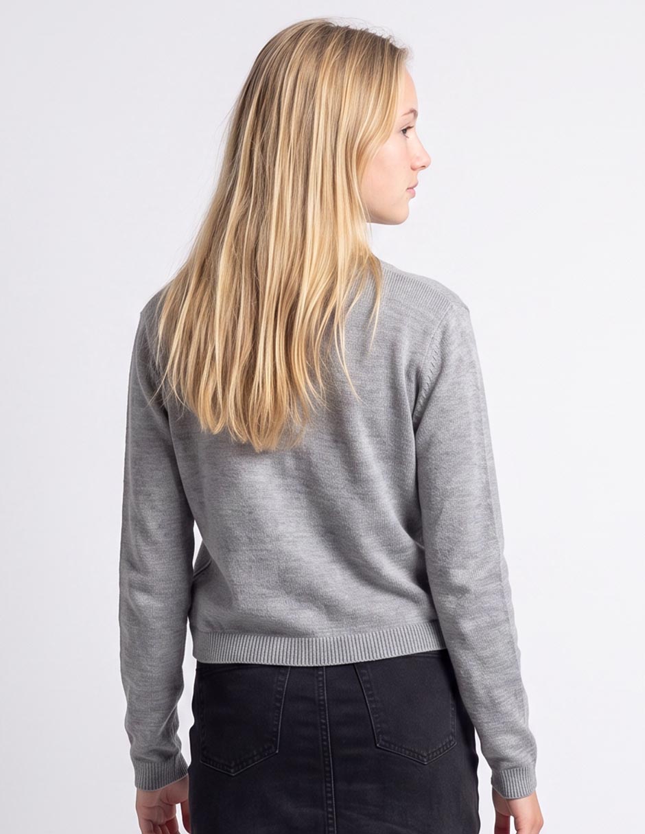 Suéter cuello v para mujer 3